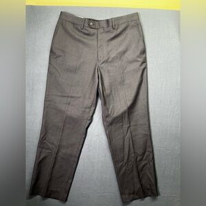 Stafford Super Pant Dress Pants Mens 36/30 Gray Casual Business Office NWT 1361